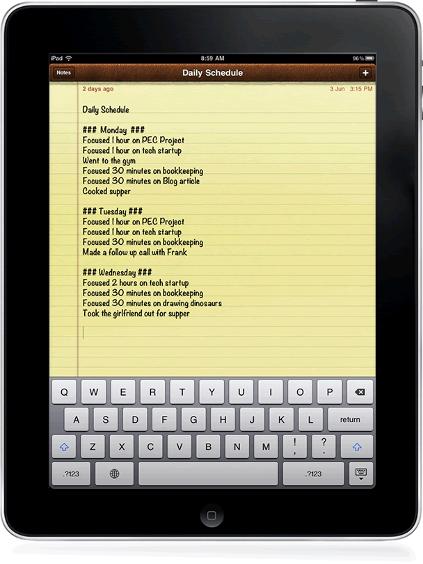 ipad free notes app